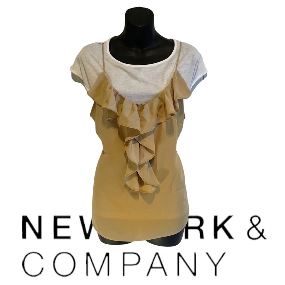 New York & Company 7th Avenue Design Studio Large Blouse Top